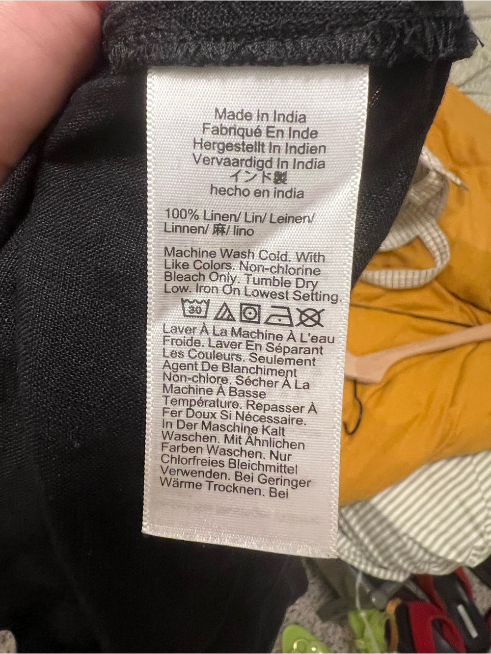 J.Crew Cropped Button-Back Linen Tank Top - Picture 4 of 4